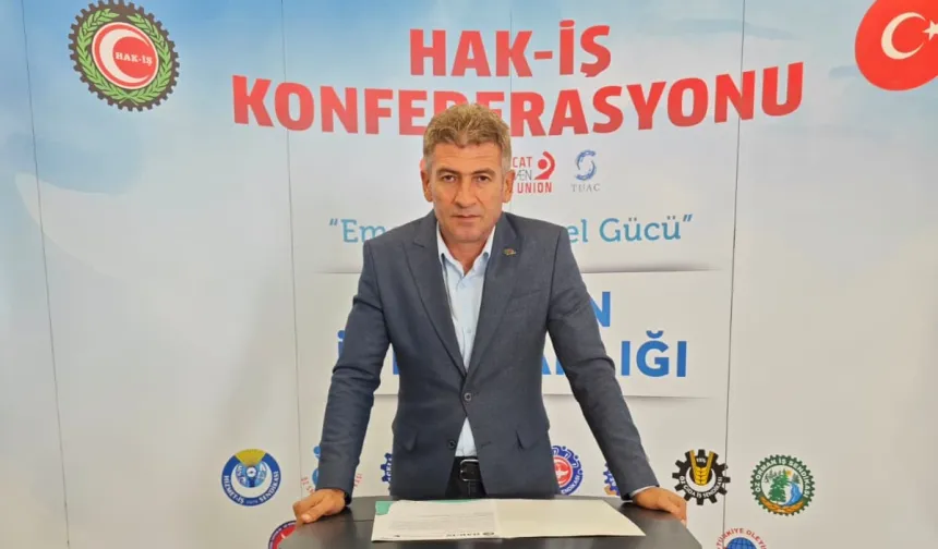 HAK-İŞ Mardin İl Başkanı Aziz Adıbelli'den 15 Temmuz mesajı
