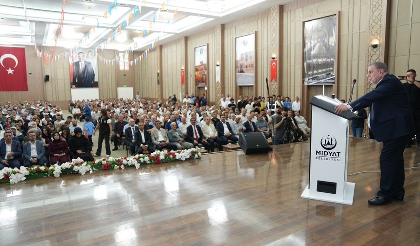 AK Parti Mardin Genişletilmiş İl Danışma Meclisi Midyat’ta Toplandı
