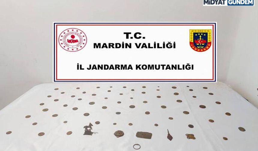 Mardin’de Tarihi Eser Operasyonu: Çok Sayıda Sikke Ve Obje Ele Geçirildi