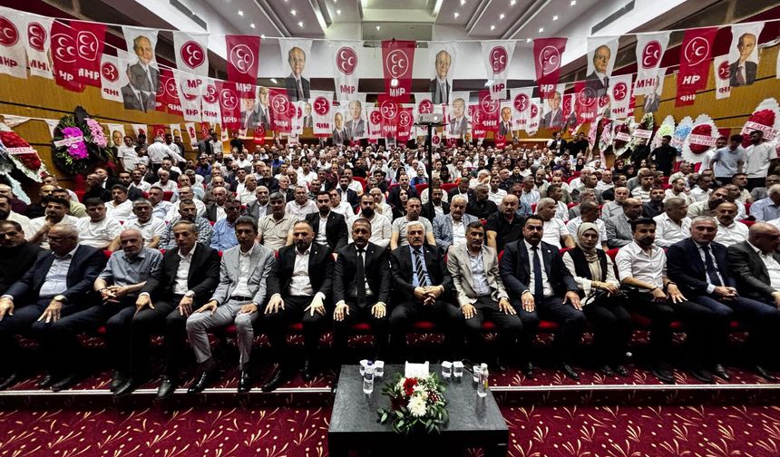 MHP Midyat İlçe Başkanlığına Adil Acar yeniden seçildi