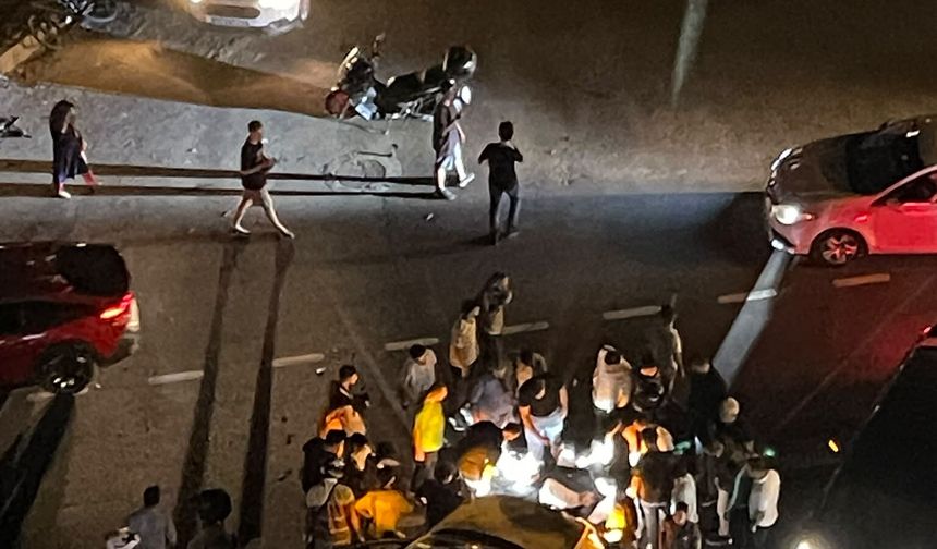 Midyat’ta Yol Çalışmasının Sürdüğü Kavşakta Kaza: 1 Kişi Hastaneye Kaldırıldı