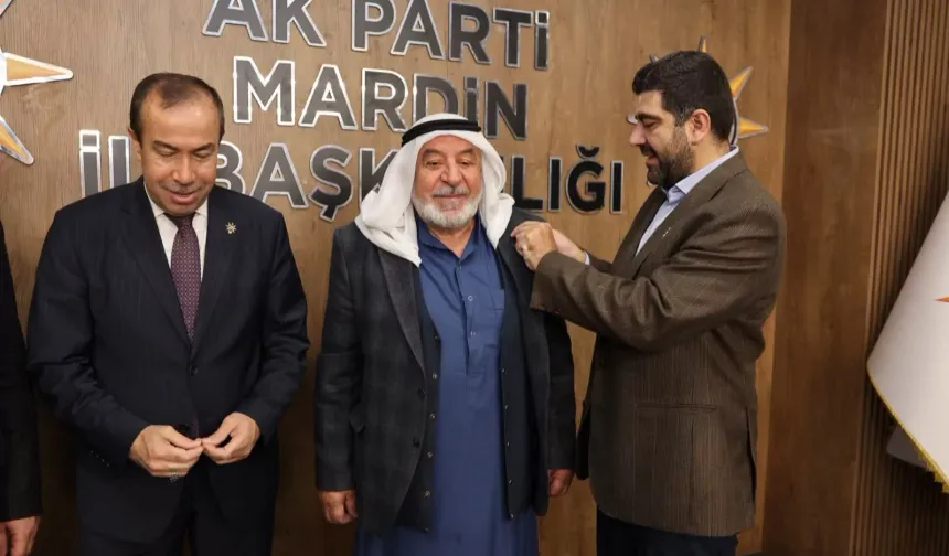 AK Parti Mardin'de yeni katılımlarla büyüyor