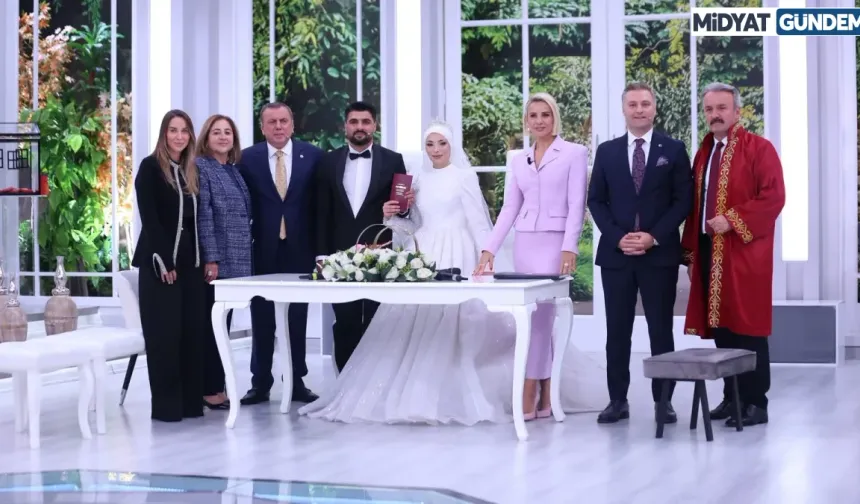 Başkan Veysi Şahin, Asiye ve İbrahim’in Nikâhına Şahitlik Etti