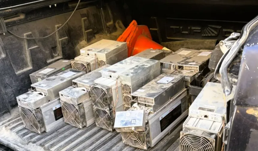Mardin'de kaçak elektrikle kripto para ürettiler!