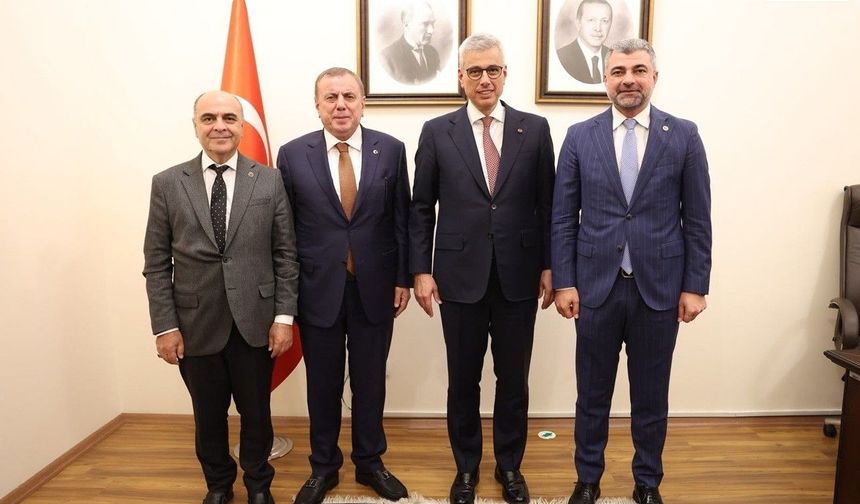 Midyat Belediye Başkanı Veysi Şahin Sağlık Bakanı ile Görüştü