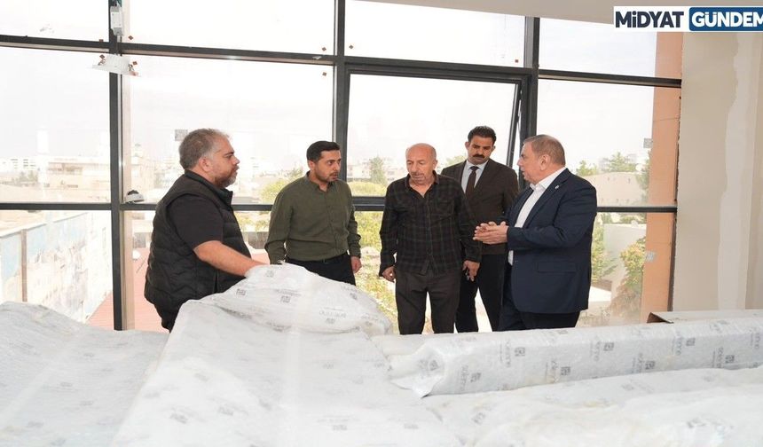 Midyat Belediyesi Ek Hizmet Binasında Sona Gelindi