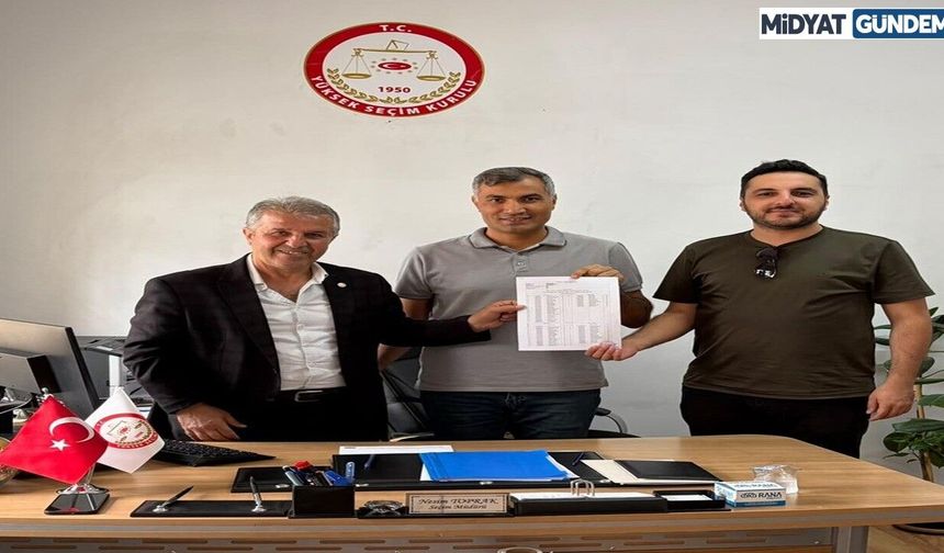 Yeni Parti Midyat’ta Zeyni Mete Güven Tazeledi