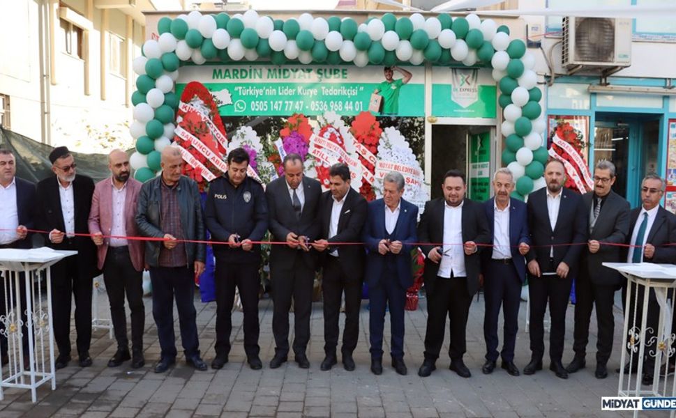 BK Express Midyat Şubesinin açılışını gerçekleşti