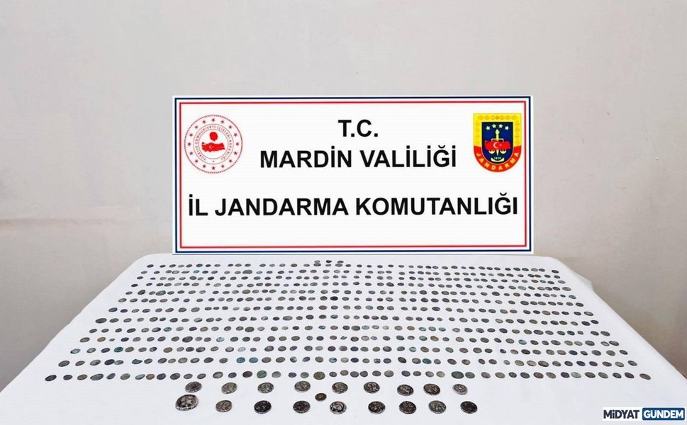 Mardin'de Roma ve Bizans dönemine ait sikke ele geçirildi