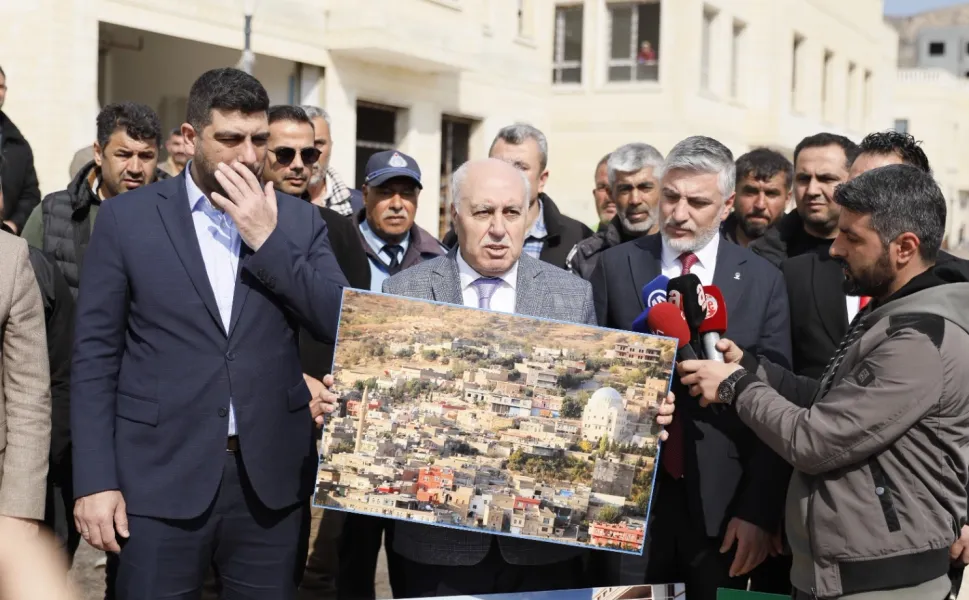 Mardin Yeşilli'de 'Kentsel Dönüşüm'de ilk etapta sona doğru