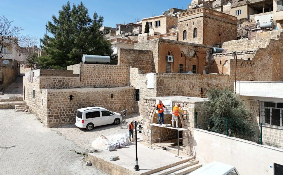 Mardin’de tarihi çeşmeler restore ediliyor