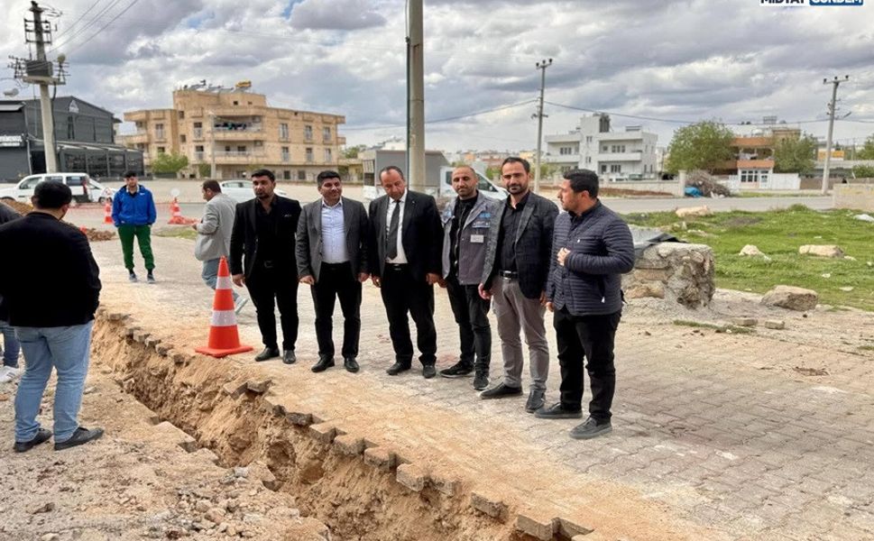 Midyat’ta Doğal Gaz Yatırımı Yeniden Başladı