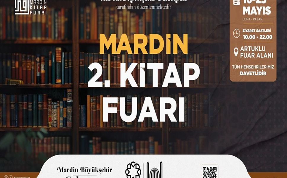 Mardin 2. Kitap Fuarı Kapılarını Açıyor