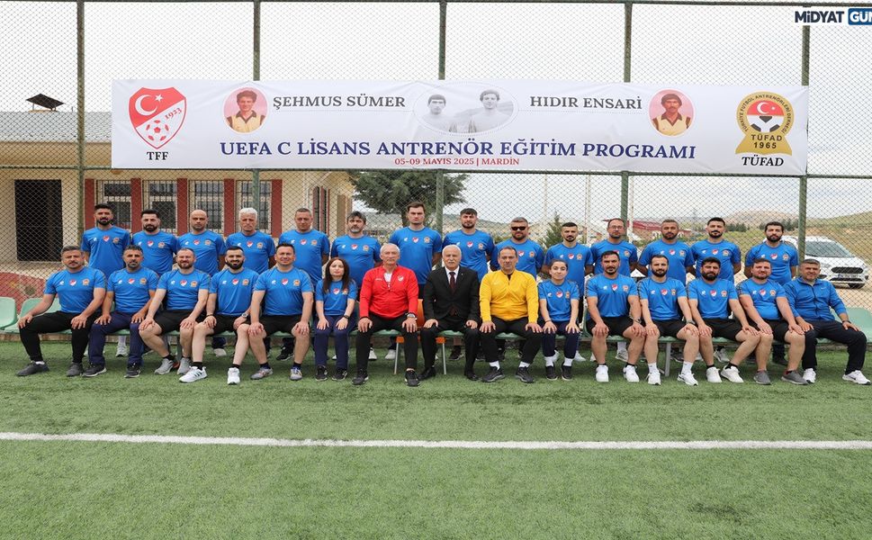 Mardin'de UEFA C Lisans Kursu Başladı