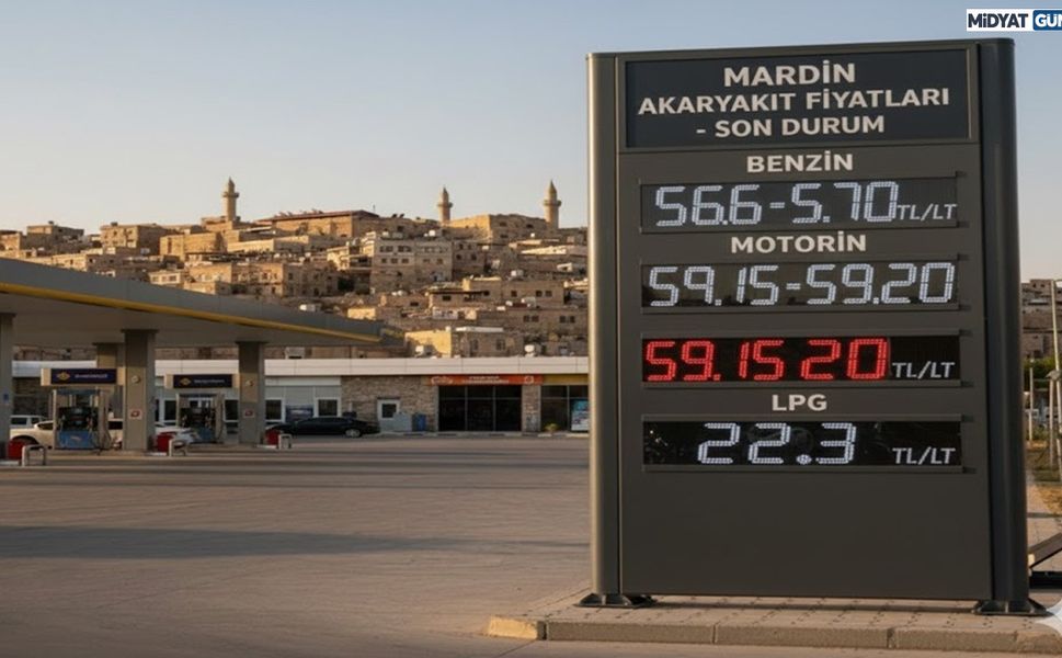 Mardin’de Akaryakıt Fiyatları Güncellendi
