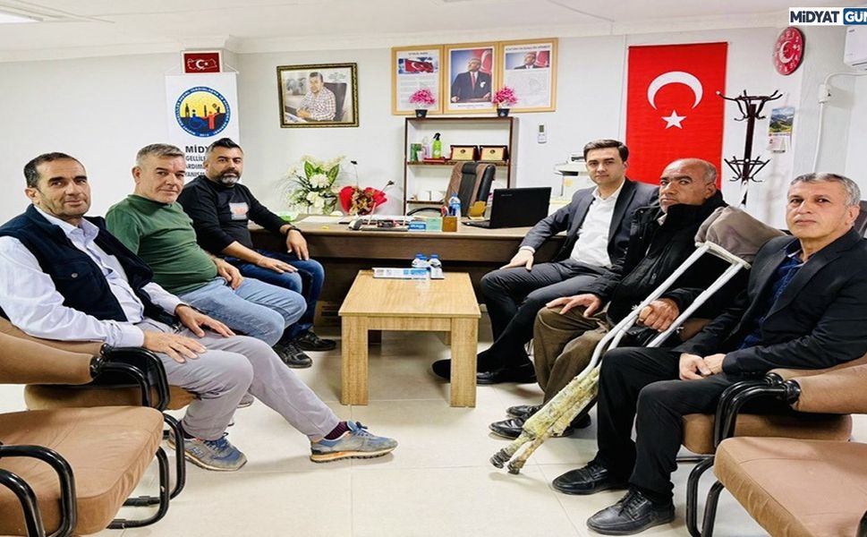 Midyat Kaymakamı Kaya'dan Engelliler Derneği'ne İade-i Ziyaret