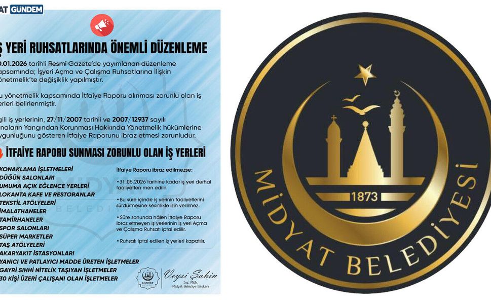 Midyat'ta İşletmeler İçin "İtfaiye Raporu" Dönemi Başladı