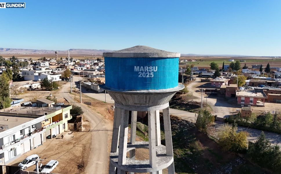 MARSU, 37 Yıllık Ayaklı Su Deposunun Yerine Yenisini İnşa Etti