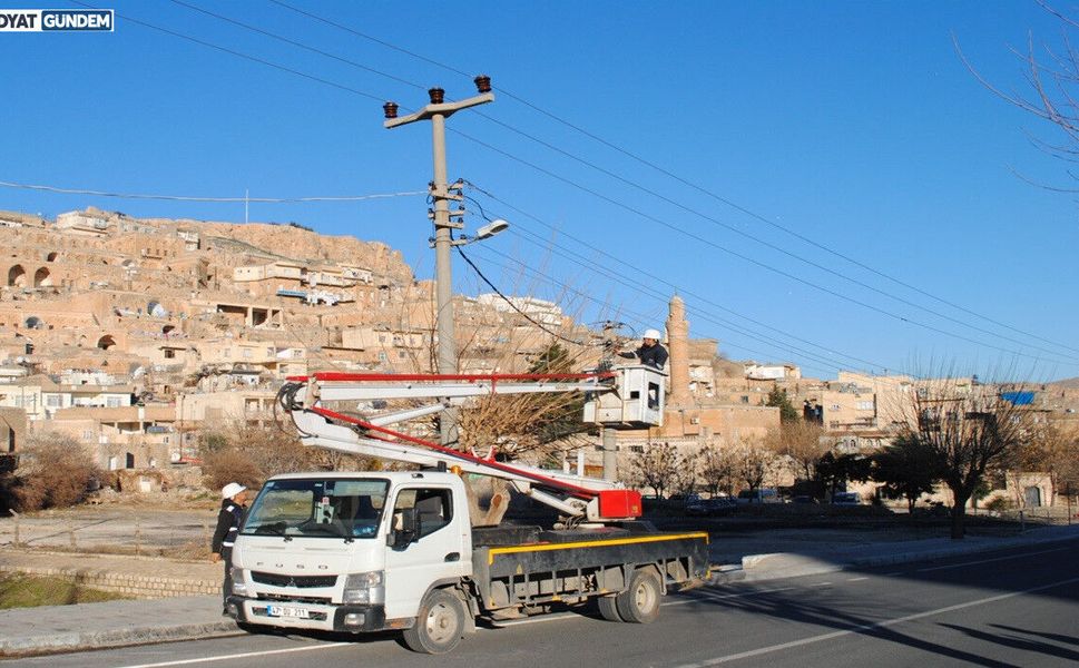 Dicle Elektrik Mardin’de Aydınlatma Altyapısını Güçlendirdi