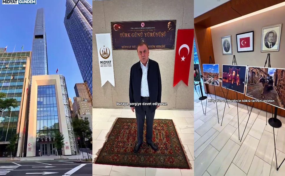 Midyat’ın Kadim Kültürü New York’ta Dünyaya Tanıtılıyor: Başkan Veysi Şahin ABD’de