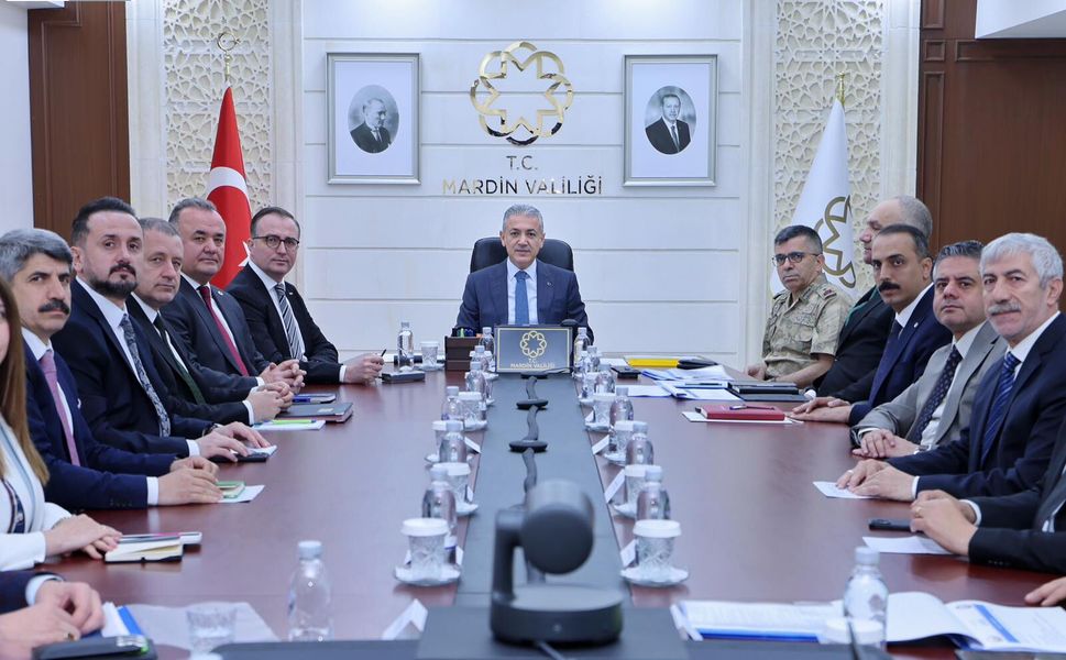 Mardin'de Kurban Bayramı öncesi güvenlik tedbirleri masaya yatırıldı