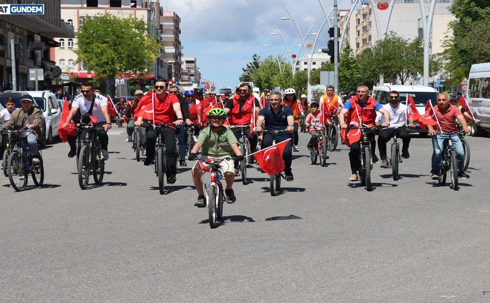 Midyat'ta 19 Mayıs Coşkusu Pedallarla Taçlandı!