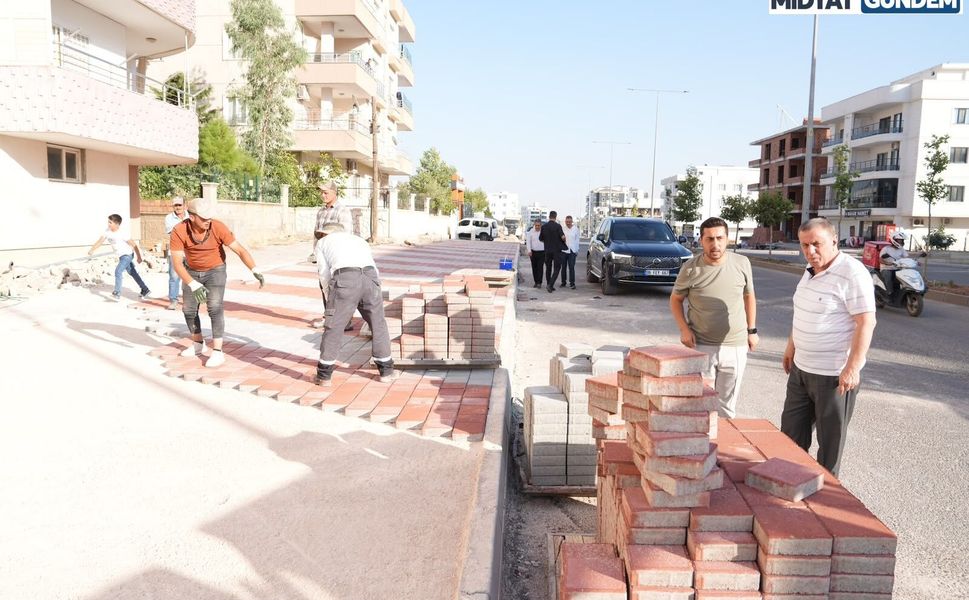 Başkan Şahin, Bahçelievler Mahallesi’ndeki Çalışmaları Yerinde İnceledi