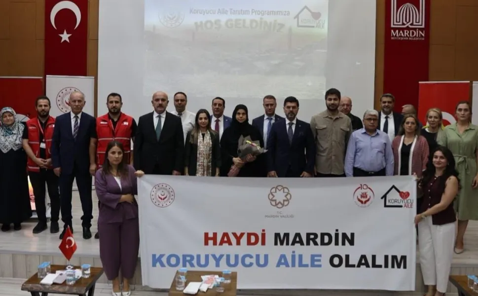 Mardin'de koruyucu aile farkındalığı programı