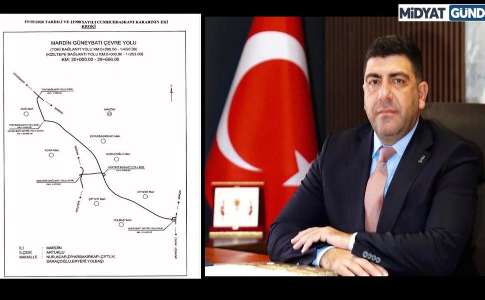 AK Parti Mardin İl Başkanı Uncu’dan Güneybatı Çevre Yolu Açıklaması