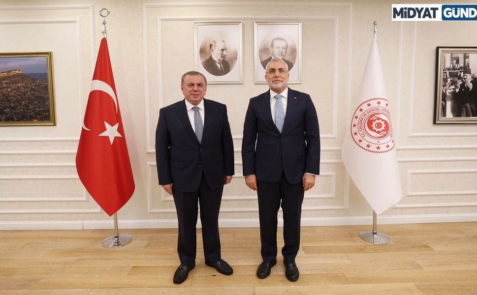 Başkan Şahin’in Ankara Temasları Sürüyor: Midyat’ın Projeleri Masaya Yatırıldı