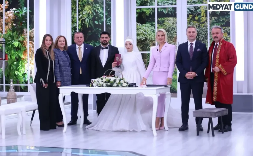 Başkan Veysi Şahin, Asiye ve İbrahim’in Nikâhına Şahitlik Etti
