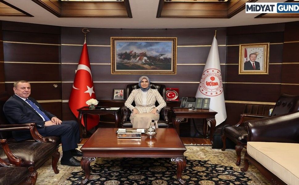 Başkan Veysi Şahin’den Bakan Yardımcısı Yiğitbaşı’na Hayırlı Olsun Ziyareti