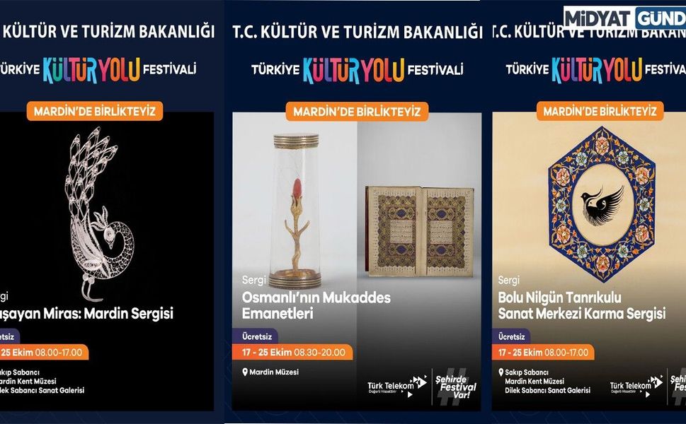 Mardin Kültür Yolu Festivali 17 Ekim’de Açılıyor