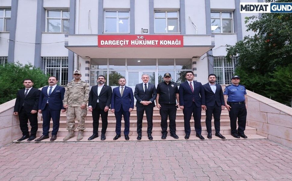 Mardin Valisi Tuncay Akkoyun, Dargeçit ilçesinde ziyaretler bulundu