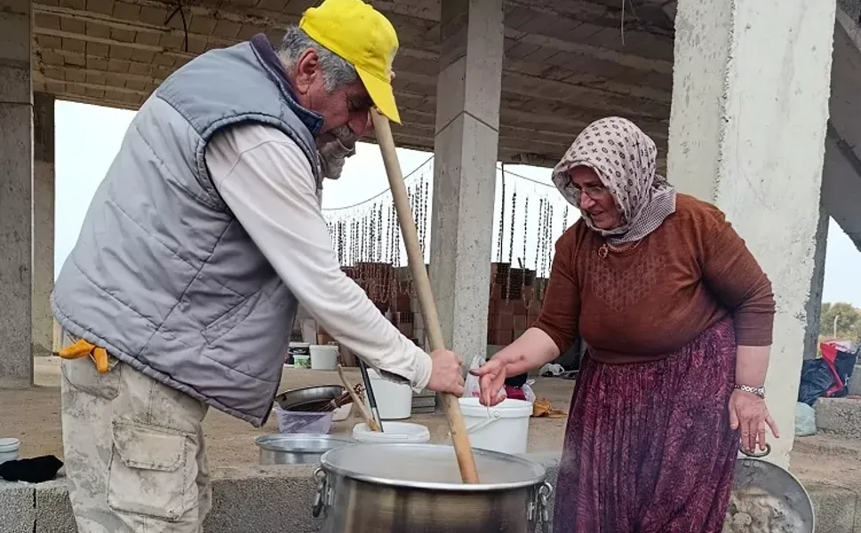 Mardin'de asırlık bağ bozumu heyecanı