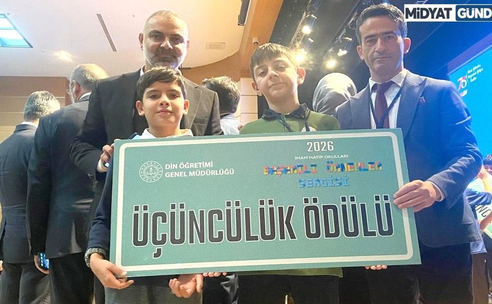 Mardin’den Türkiye Üçüncülüğü