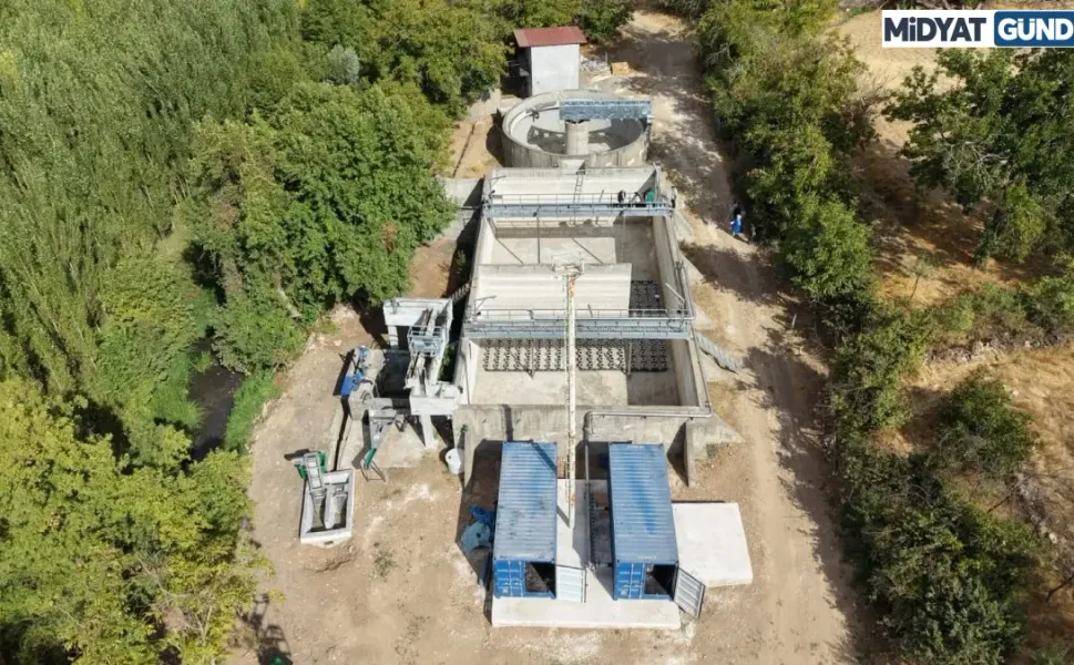 Savur’daki Biyolojik Atıksu Arıtma Tesisi’nde %80 Fiziki Gerçekleşmeye Ulaşıldı