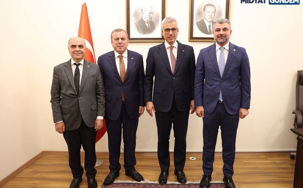 Midyat Belediye Başkanı Veysi Şahin Sağlık Bakanı ile Görüştü