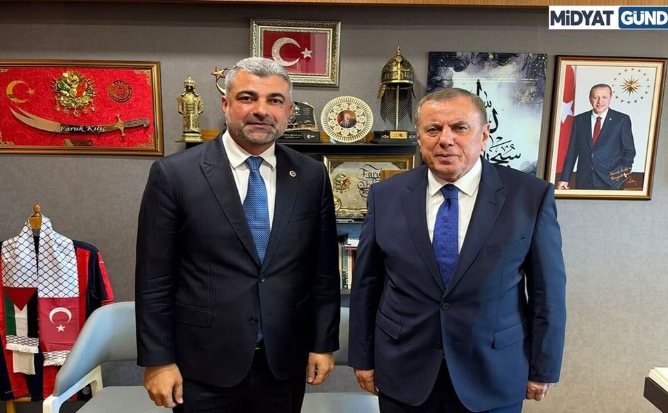 Midyat Belediye Başkanı Veysi Şahin’den Milletvekili Faruk Kılıç’a Ziyaret