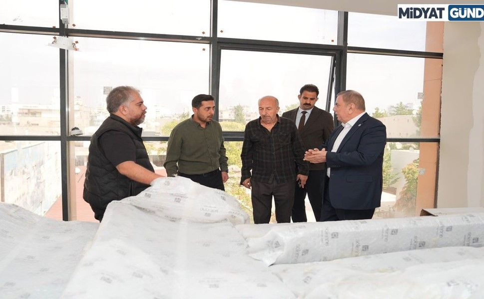 Midyat Belediyesi Ek Hizmet Binasında Sona Gelindi
