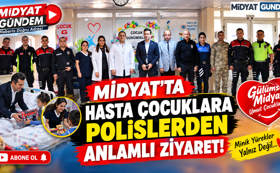 Midyat’ta Çocuklara Umut ve Mutluluk Ziyareti!