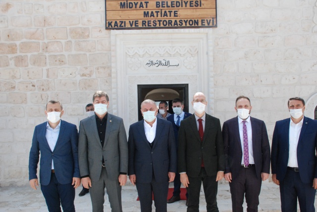 Mardin Milletvekilleri, Midyat&#039;ta çeşitli ziyaretlerde bulundu