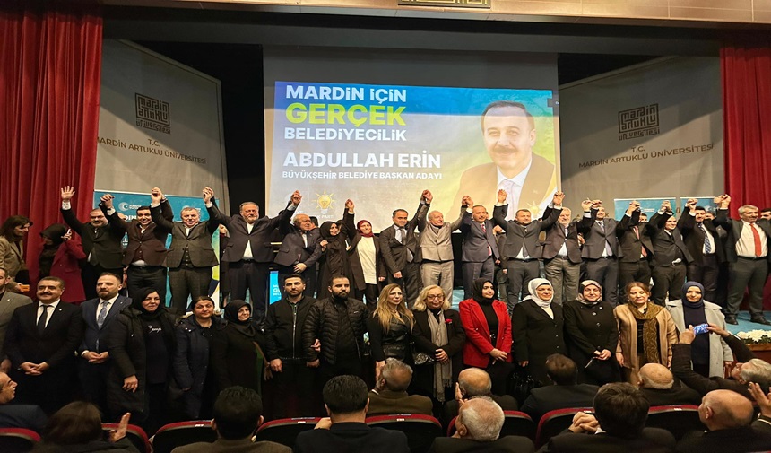 Ak Parti Mardin Belediye Başkan Adayı Erin, Kentte Coşkuyla Karşılandı (2)