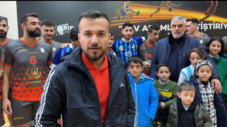 Midyat Belediye Spor Başarılı Antrenörü Diyar Özsoy 