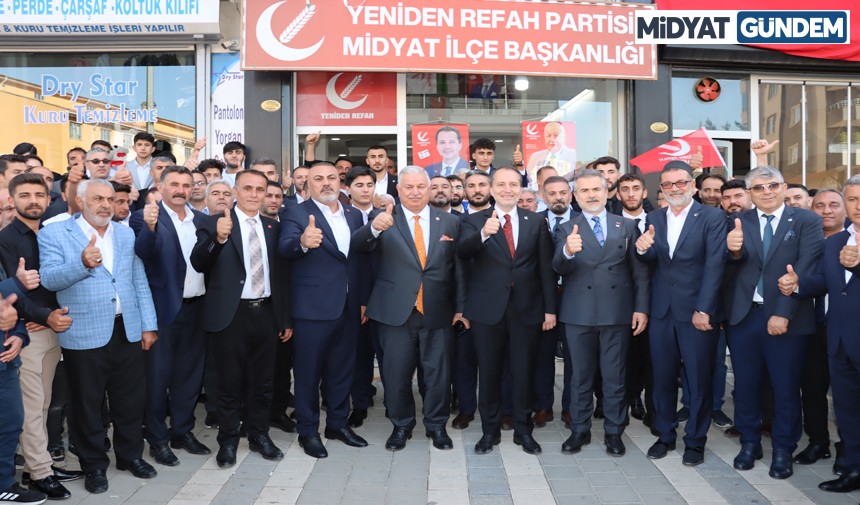 Fatih Erbakan, Midyat’ta Esnaf Ziyaretinde Bulundu (2)