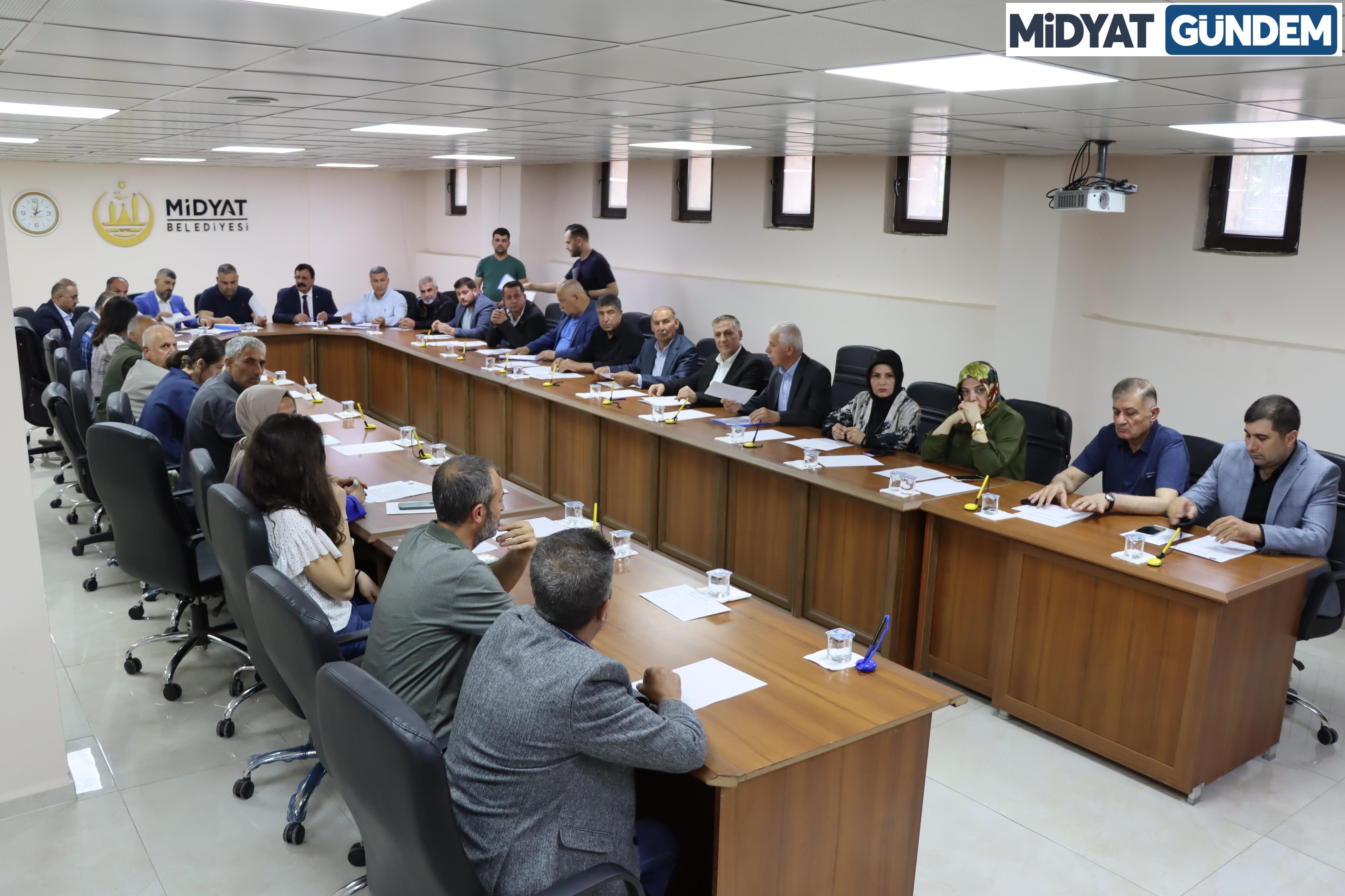Midyat Belediye Meclis Toplantısı Yapıldı (2)
