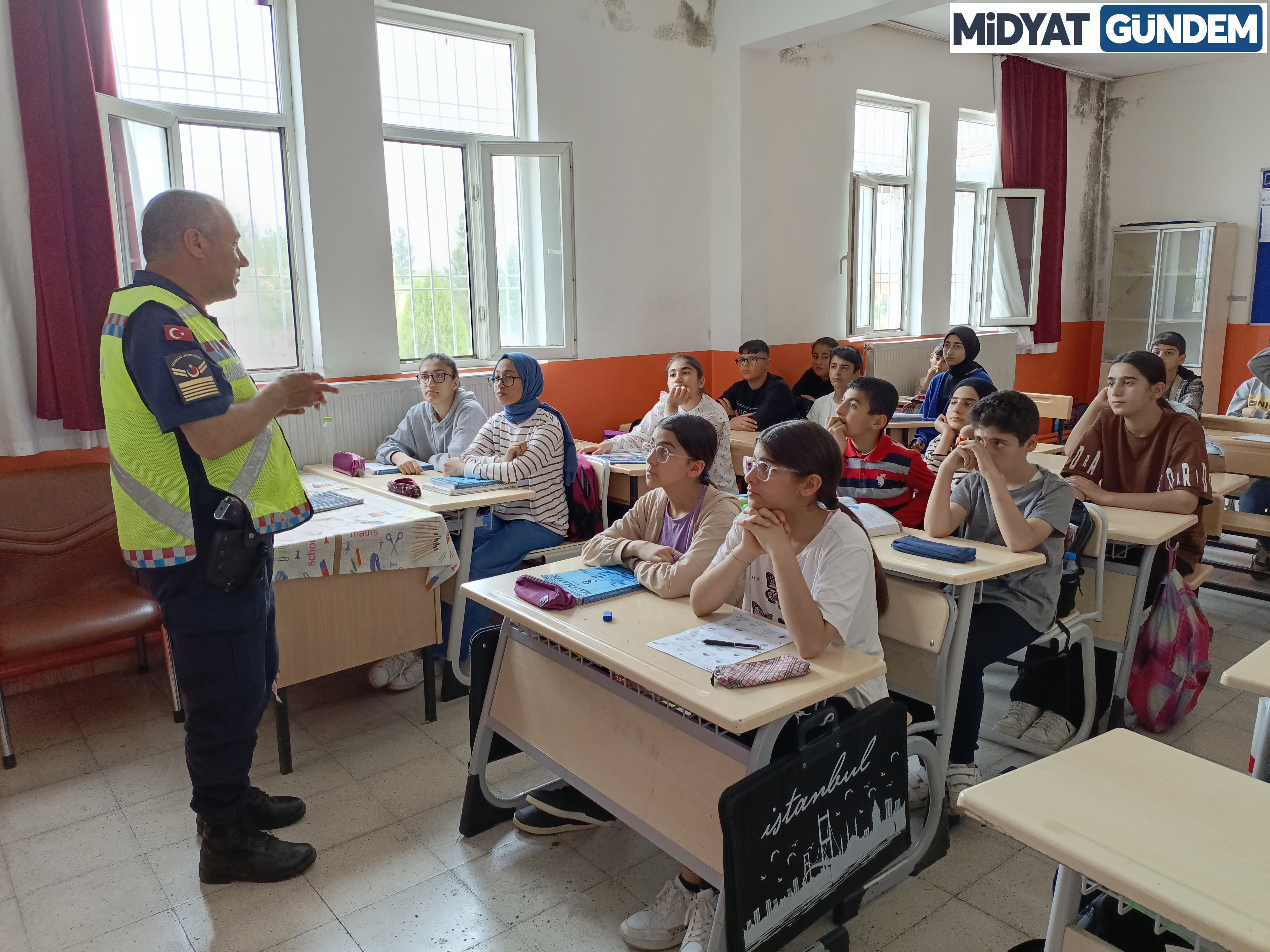 Midyat'ta Trafik Haftası Etkinliği Düzenlendi (5)