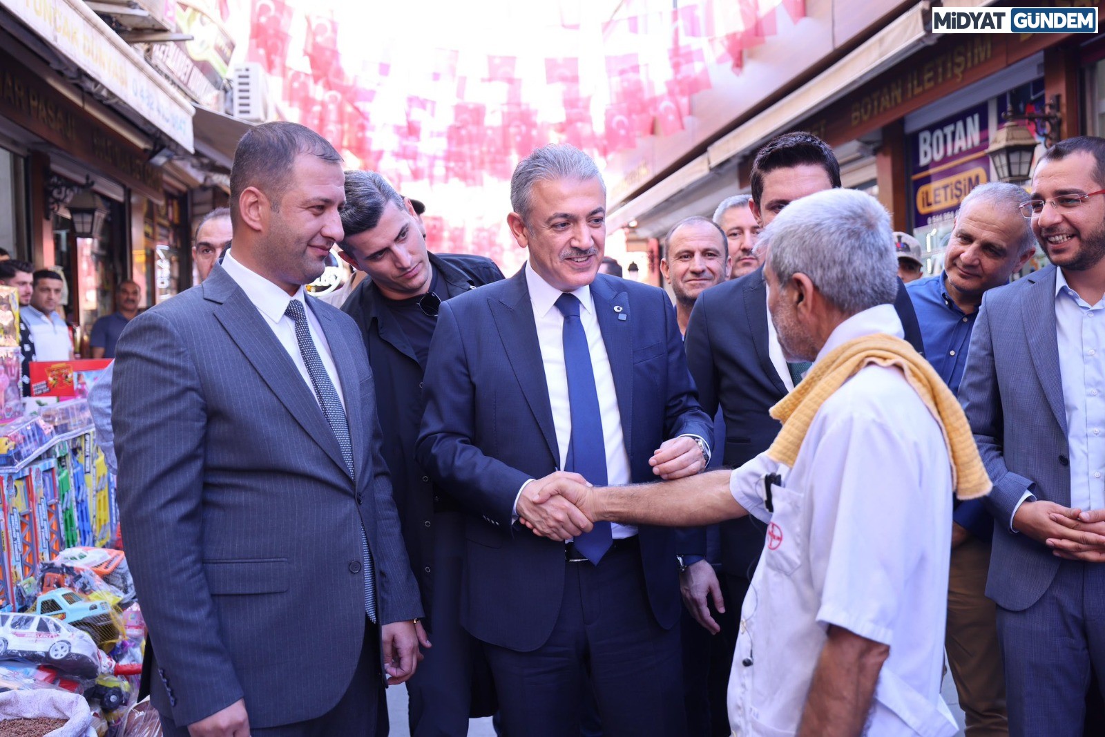 Vali Tuncay Akkoyun, Nusaybin Ilçesini Ziyaret Etti (2)