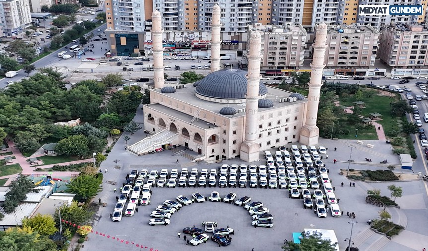 Mardin'de Emniyet Ve Jandarma Teşkilatlarına 103 Araç (3)