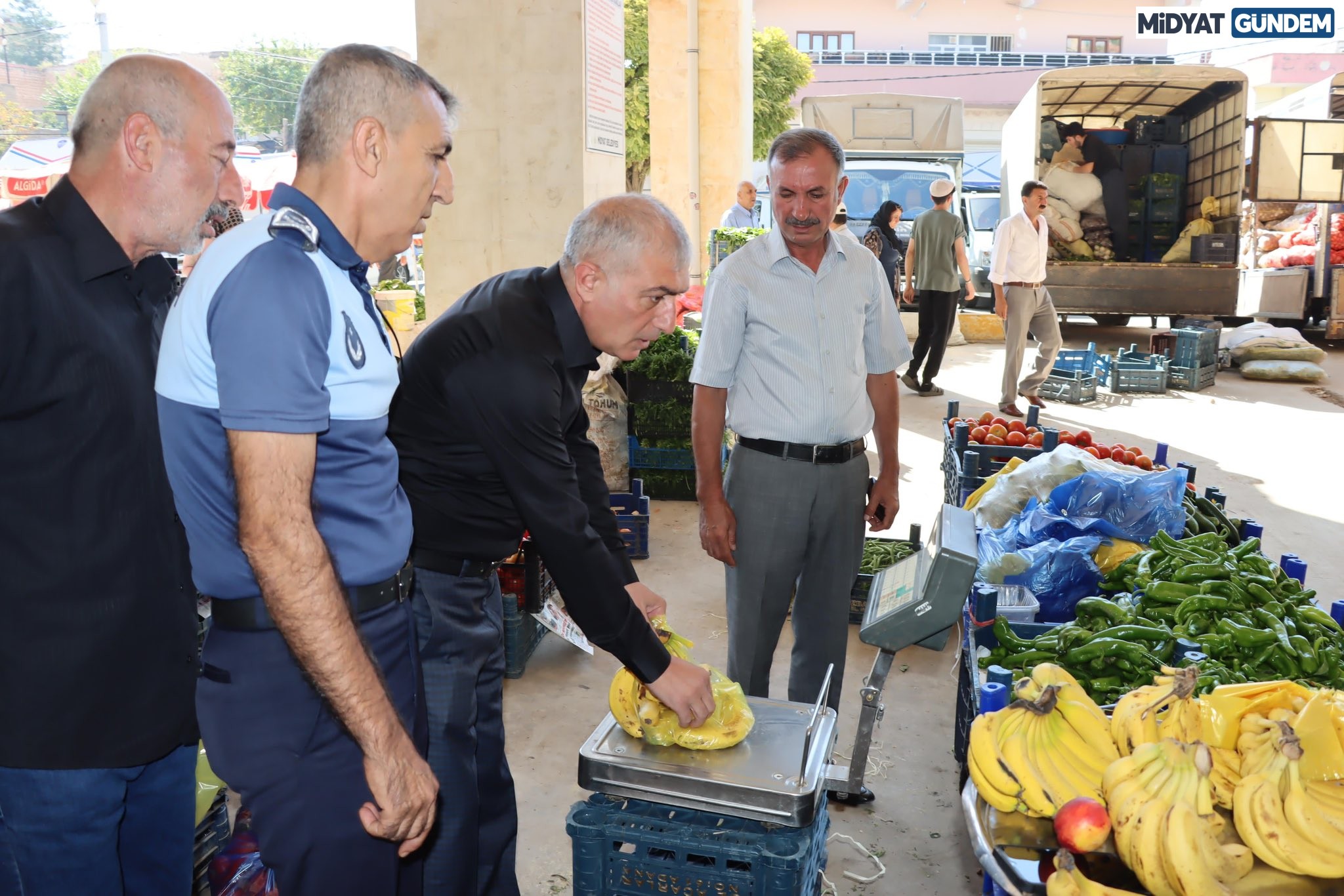 Midyat Belediyesi Zabıta Müdürlüğü'nden Pazar Denetimi (1)